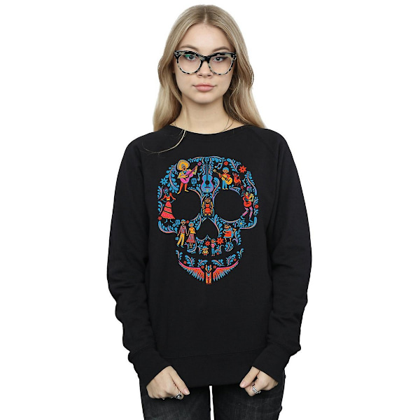 Coco Dam/Damer Skalle Bomullströja XXL Svart Black XXL