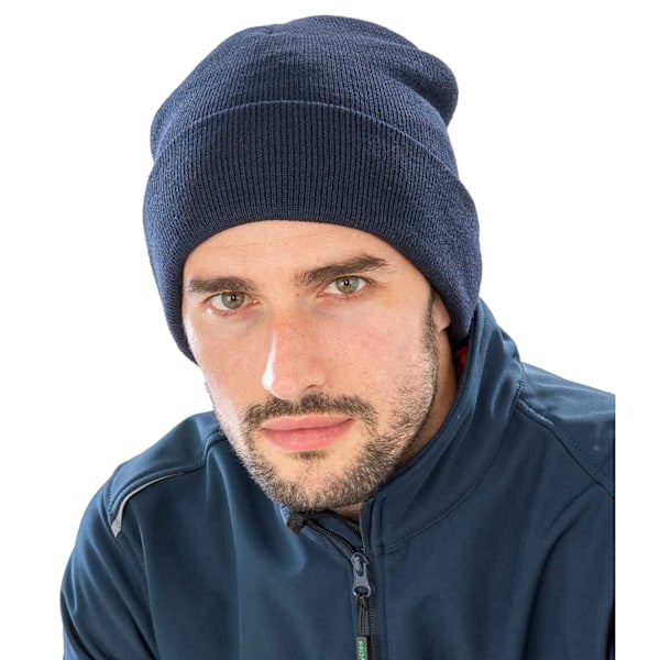 Result Äkta Återvunnen Unisex Vuxen Thinsulate Mössa En Storlek Navy One Size