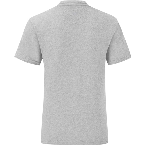 Fruit Of The Loom Iconic T-shirt för män (5-pack) S zinkgrå Zinc Grey S