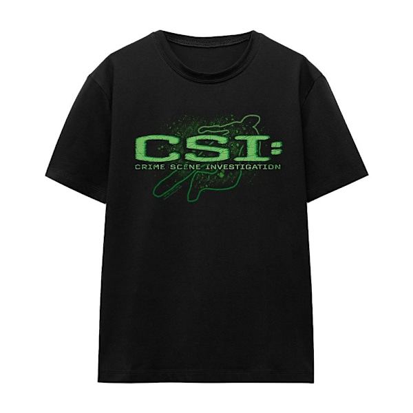 CSI Unisex Vuxen Shadow Sketch T-Shirt L Svart Black L