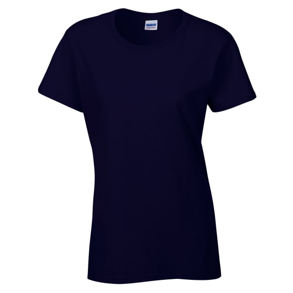 Gildan T-shirt i bomull för dam/dam L Marinblå Navy L