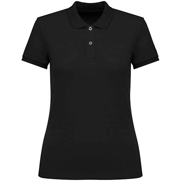 Native Spirit Dam/Dam Pique Poloshirt XL Svart Black XL