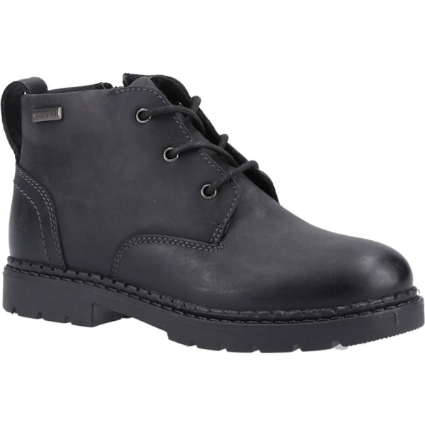 Hush Puppies Boys Mini Presley Läderstövlar 13 UK Barn Svart Black 13 UK Child