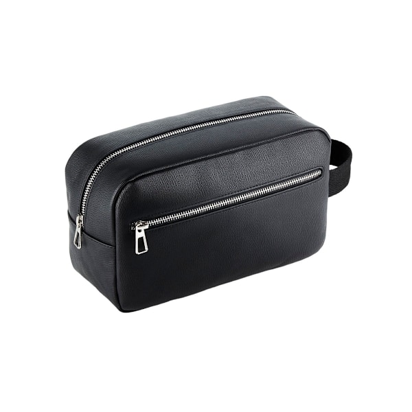 Quadra Washed Toiletry Bag One Size Svart Black One Size