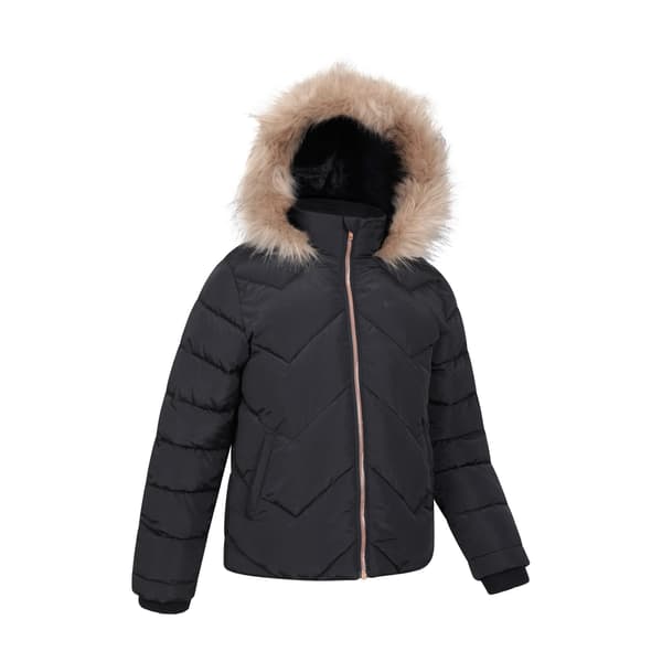 Mountain Warehouse Barn/Barn Galaxy Kort Vadderad Jacka 9- Black 9-10 Years