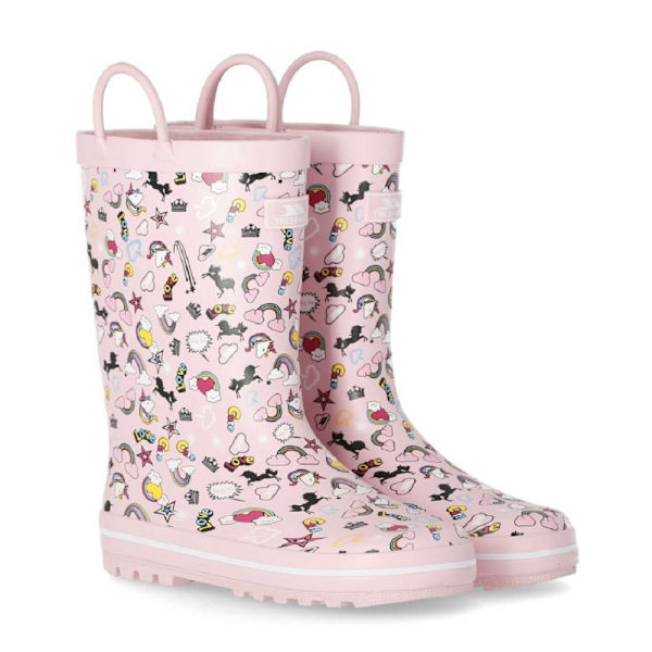 Trespass Barn/Barn Starryton Wellingtonstövlar 3 UK Rosa Pink 3 UK