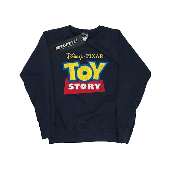 Disney Dam/Kvinnor Toy Story Logo Sweatshirt XL Mörk Marinblå Deep Navy XL