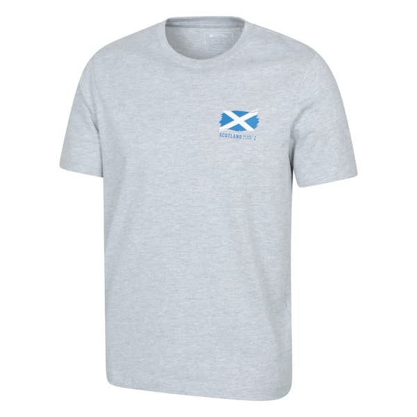 Mountain Warehouse Herr Skottland T-shirt S Grå Grey S