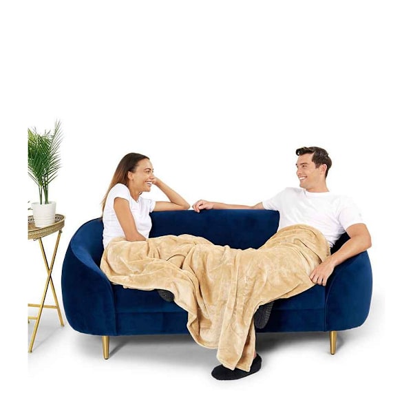 Brand Lab Fleecefilt En Storlek Kamel Camel One Size