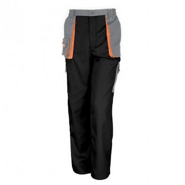 Result Work-Guard Herr Lite Byxor 5XL Svart/Grå Black/Grey 5XL