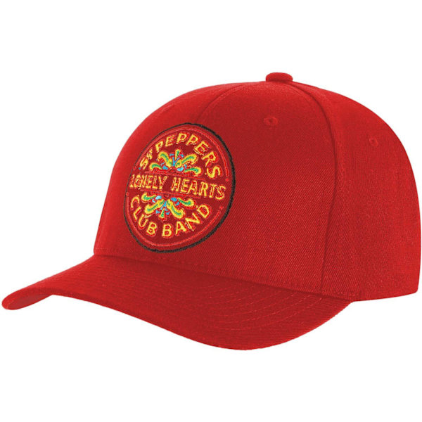 The Beatles Unisex Vuxen Sgt Pepper Baseball Cap En Storlek Röd Red One Size