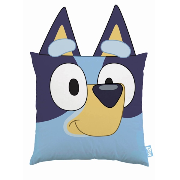 Bluey Smile Kudde One Size Blå Blue One Size