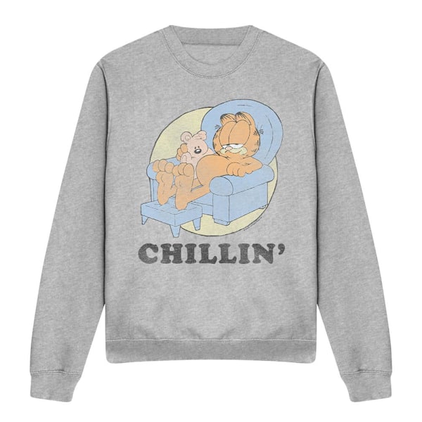 Garfield Unisex Vuxen Chillin Sweatshirt L Sport Heather Sport Heather L