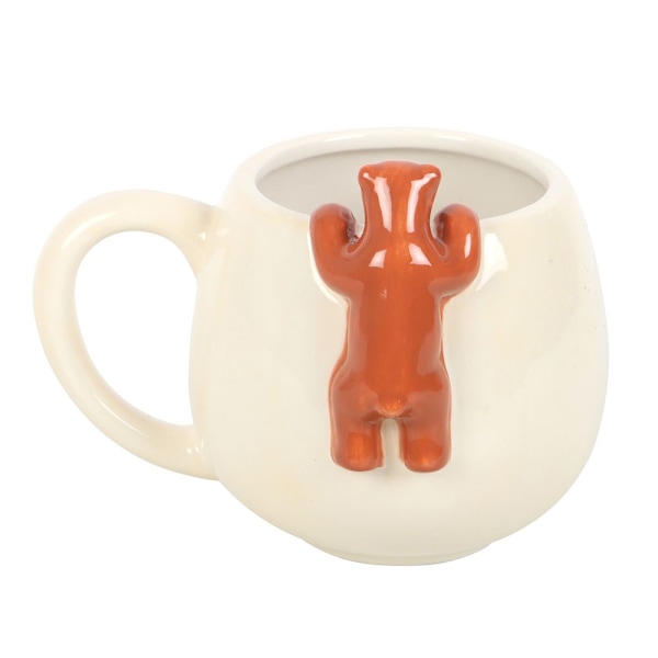 Something Different Sleepy Bear Rund Mugg One Size Vit White One Size