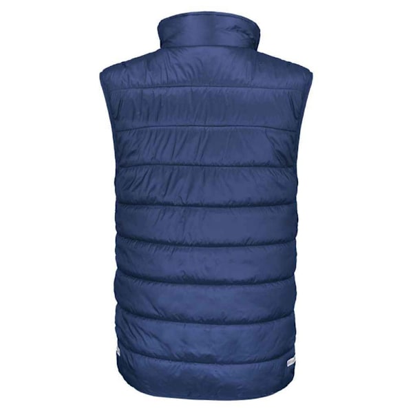 Result Core Barn/Barn Padded Body Warmer 11-12 År Marinblå/ Navy/Lime 11-12 Years