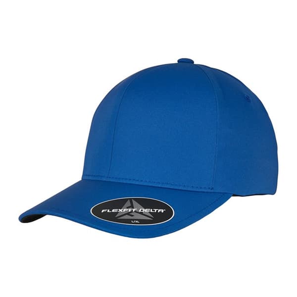 Flexfit Delta Logo Lättviktskeps S-M Kungsblå Royal Blue S-M