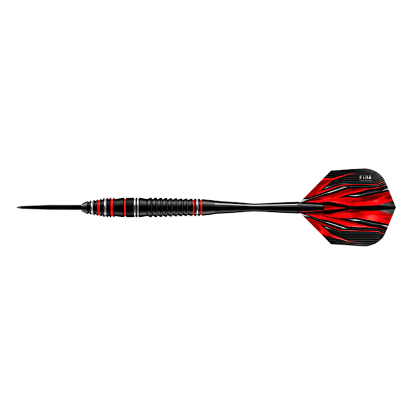 Harrows Fire 2024 Alloy Dartpilar One Size Svart/Röd Black/Red One Size