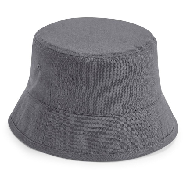 Beechfield Unisex Vuxen Organisk Bomull Bucket Hat S-M Grafit Graphite Grey S-M