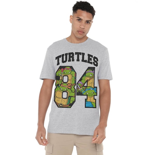 Teenage Mutant Ninja Turtles Herr 84 Turtles T-Shirt M Sport He Sport Heather M