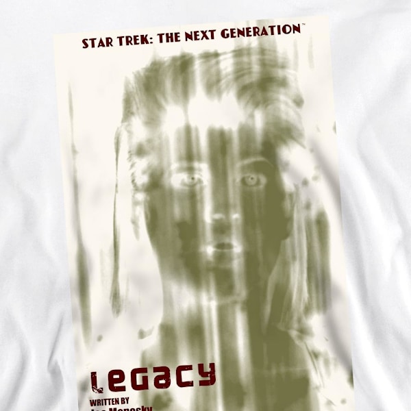 Star Trek Unisex Vuxen The Next Generation Säsong 4 Avsnitt 6 S White L