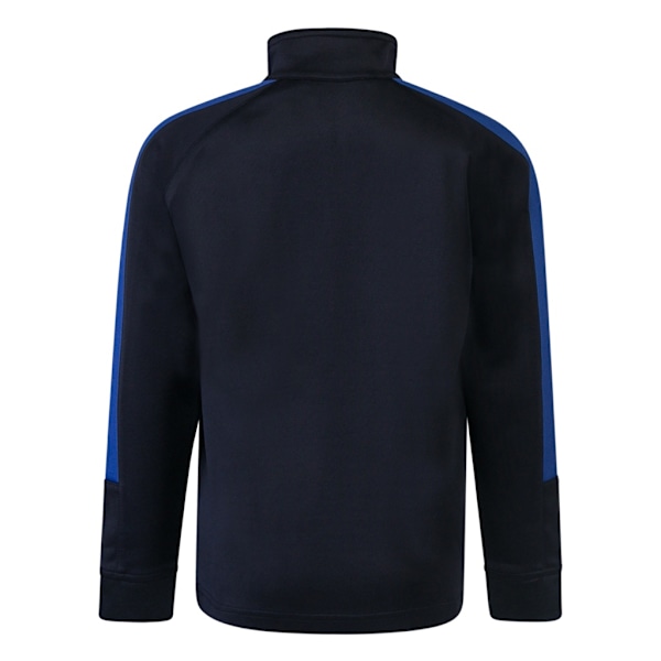 Finden & Hales Stickad Träningsoveralls Topp för Pojkar 9/10 År Navy/Royal 9/10 Years