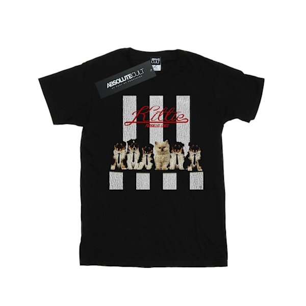 Blondie Mens Kitty Purrallel Lines T-Shirt 3XL Svart Black 3XL
