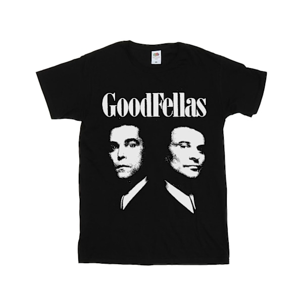 Goodfellas Dam/Damer Henry Och Tommy Bomull Boyfriend T-Shi Black M