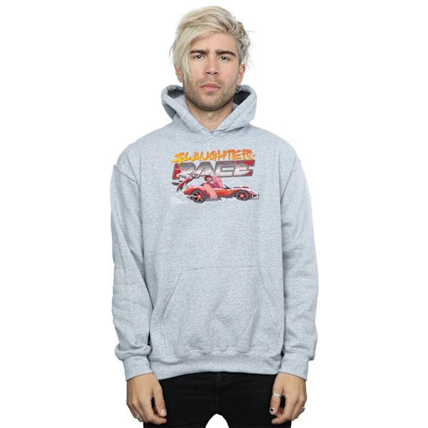 Disney Wreck It Ralph Slaughter Race Hoodie M Sports Grey för män Sports Grey M