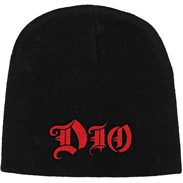 Dio Unisex Vuxen Logo Mössa One Size Svart Black One Size
