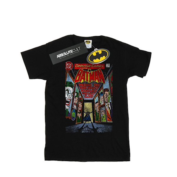 DC Comics Boys Batman Rogues Gallery Cover T-shirt 7-8 år Svart Black 7-8 Years