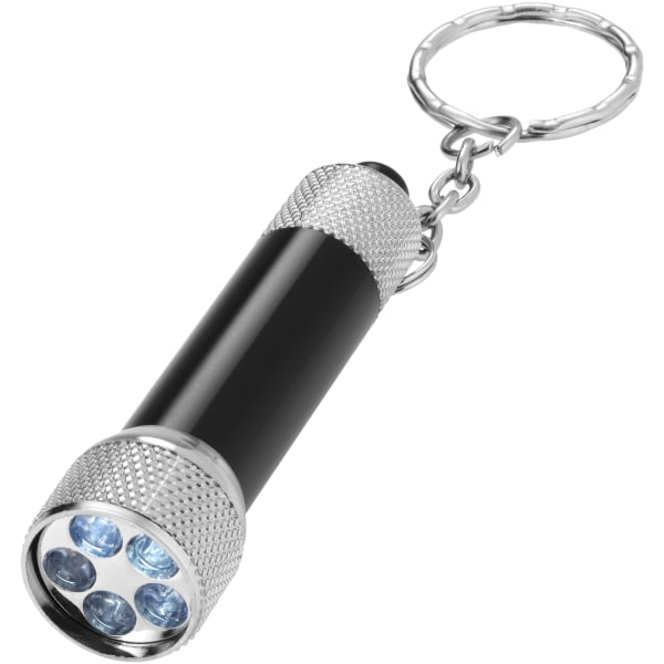 Bullet Draco nyckellampa 6,5 x 1,5 cm Solid Black/Silver Solid Black/Silver 6.5 x 1.5 cm