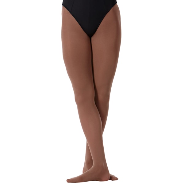 Silky Dance Dam/Dam High Performance Konvertibla Tå Dans Strumpbyxor XL Mokka Brun Mocha Brown XL