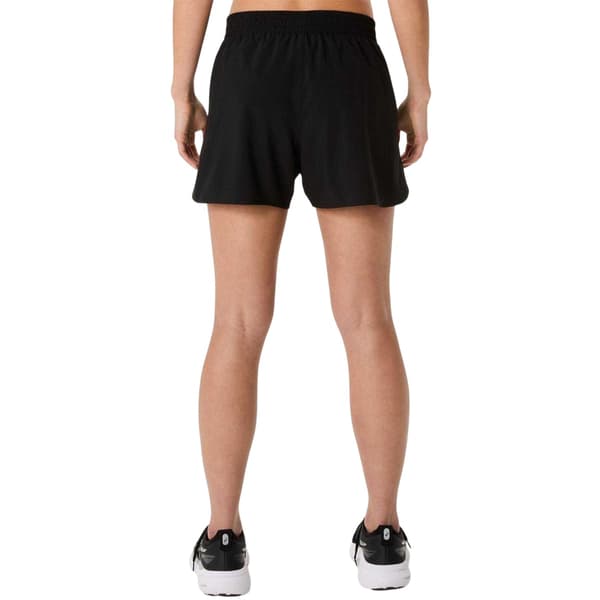Asics Core löparshorts för dam, 8 UK, svart Black 8 UK