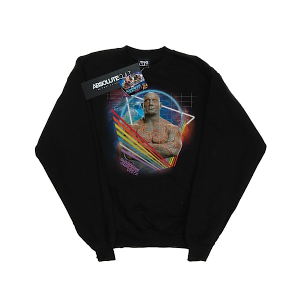 Marvel Herr Guardians Of The Galaxy Neon Drax Sweatshirt M Svart Black M