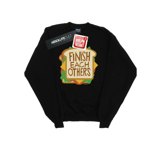 Disney Boys Wreck It Ralph Anna´s Shirt Sweatshirt 12-13 år Black 12-13 Years