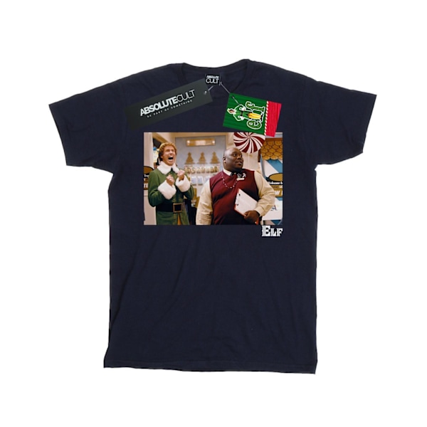 Elf Herr Julbutik Jubel T-shirt 5XL Marinblå Navy Blue 5XL