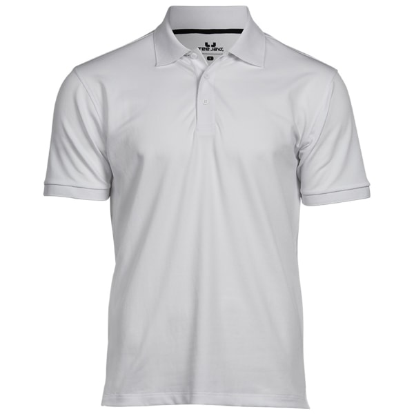 Tee Jays Mens Club Polo Shirt S Vit White S