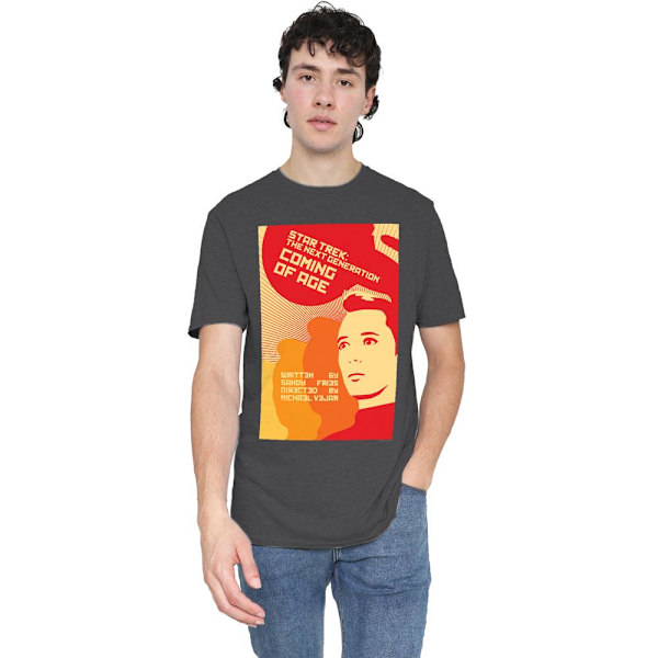 Star Trek Unisex Vuxen The Next Generation Säsong 1 Avsnitt 19 Charcoal L