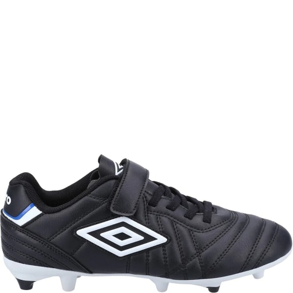 Umbro Speciali Liga fotbollsskor i läder för barn Black/White 10 UK Child