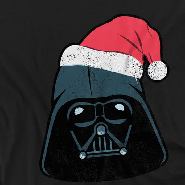 Star Wars Barn/Kids Darth Vader Tomte Jultröja Black 9-11 Years