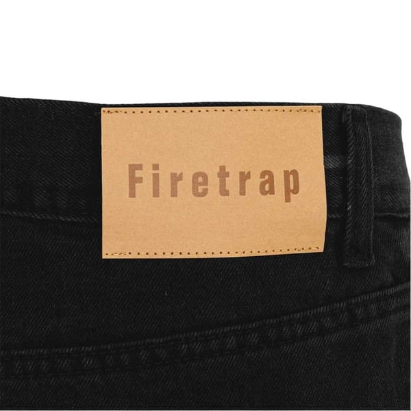 Firetrap Herrjeans 28R Svart Black 28R