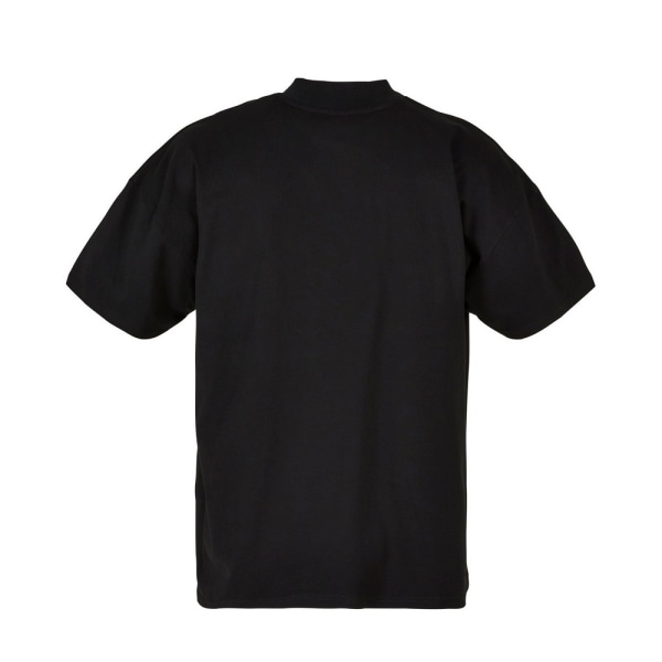 Bygg ditt varumärke herr mock neck oversized t-shirt XS svart Black XS