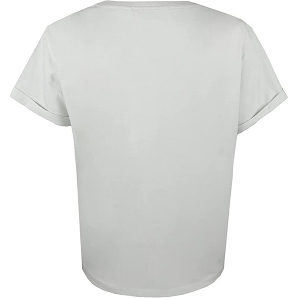 David Bowie Dam/Kvinnor Logotyp Klippt Sweatshirt L Salvia Sage L