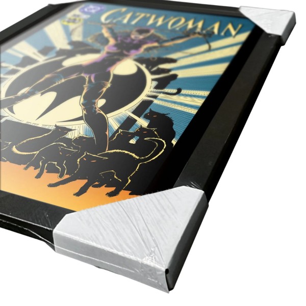Batman Comic Cover Catwoman Print 40cm x 30cm Flerfärgad Multicoloured 40cm x 30cm