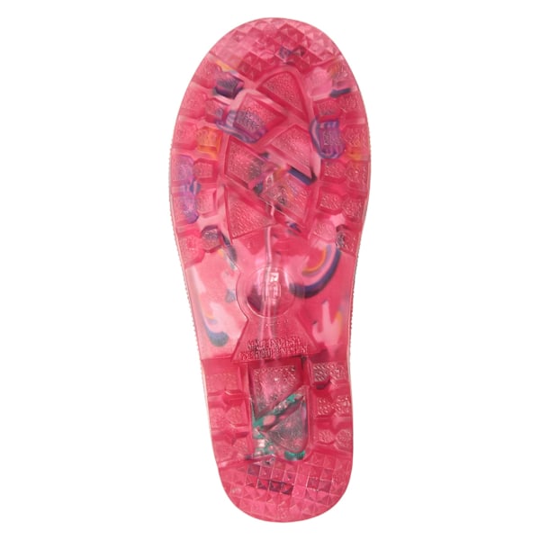 Mountain Warehouse Småbarn Splash Lyser Upp Gummistövlar 7 U Pink 7 UK Child