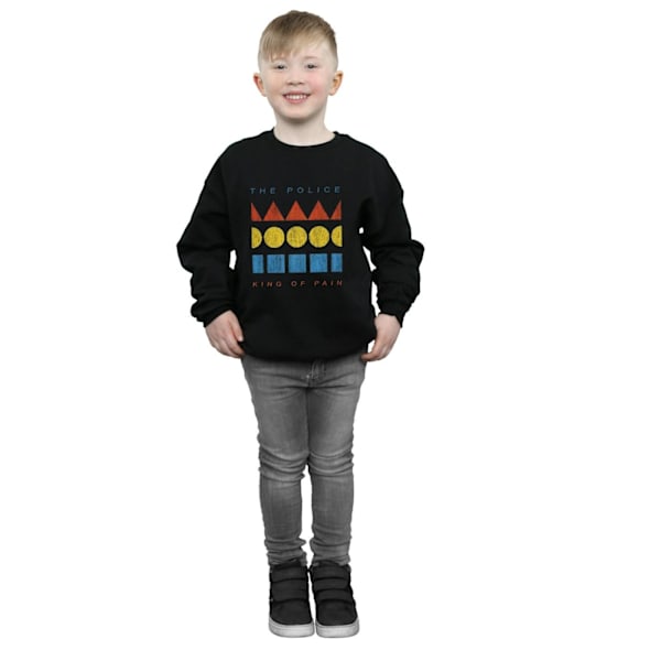 The Police Boys King Of Pain Sweatshirt 12-13 år Svart Black 12-13 Years