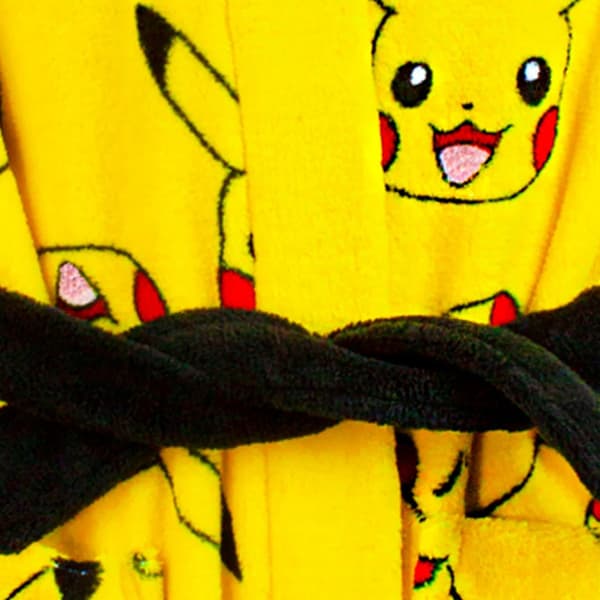 Pokemon Barn/Barn Pikachu Front Pocket Robe 13-14 År Gul Yellow 13-14 Years