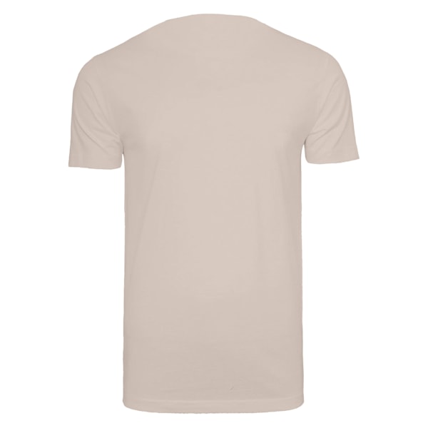 Bygg ditt varumärke Herr T-shirt Rund hals XS Rosa Marshmallow Pink Marshmallow XS