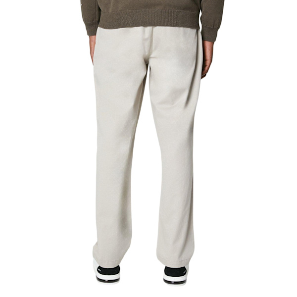 Maine Herr Premium Chino Byxor 32R Natur Natural 32R