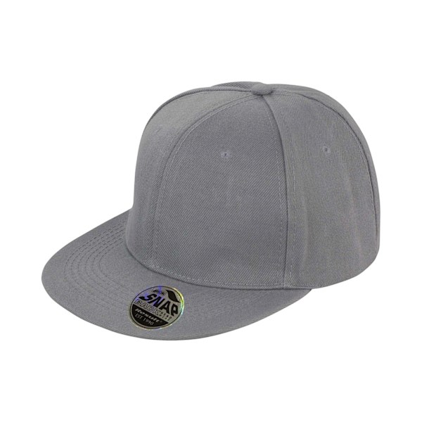 Result Headwear Unisex Vuxen Original Bronx Snapback Cap One Si Heather Grey One Size